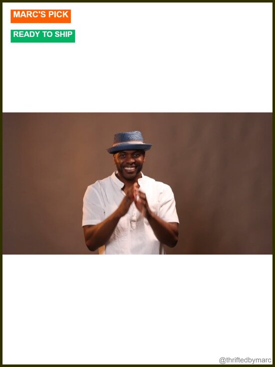 Straw Porkpie Fedora Hat - Lightweight Summer Trilby